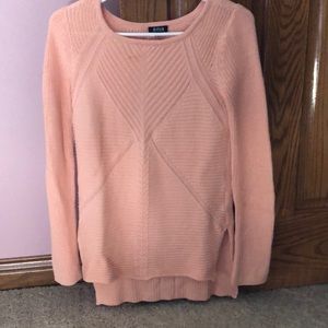 Peach colored sweater